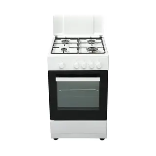 Everglades EVCK039 - Gasfornuis Met Gasoven - 54 Liter - Wit - 50CM