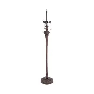 Lumilamp Lampenvoet Vloerlamp Tiffany Ø 31x164 Cm Bruin Metaal