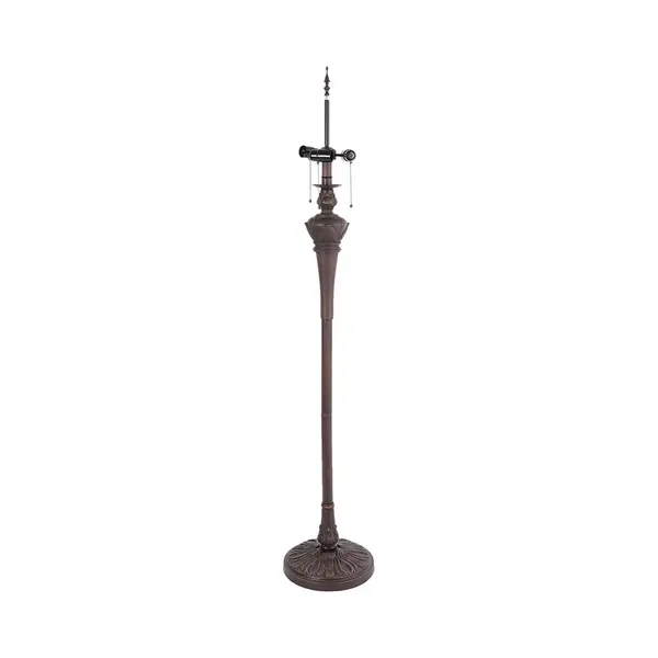 Lumilamp Lampenvoet Vloerlamp Tiffany Ø 31x164 Cm Bruin Metaal thumbnail