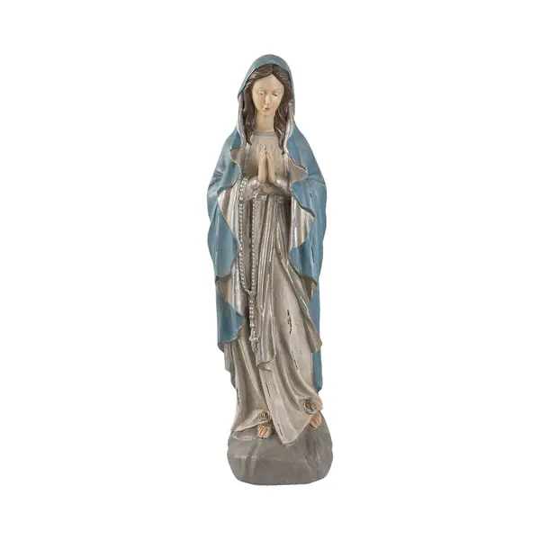 Clayre & Eef Beeld Maria 15x11x50 Cm Grijs Polyresin thumbnail