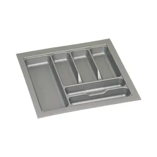Culinorm Bestekbak - Besteklade - 50 Cm Breed X 50 Cm Diep - Grijs