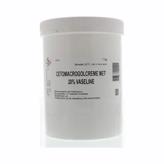 Fagron Cetomacrogol Cream 20% Vaseline