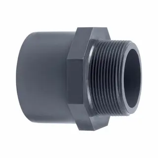aquaforte Pvc Puntstuk 32/40 X 1 Buitendraad