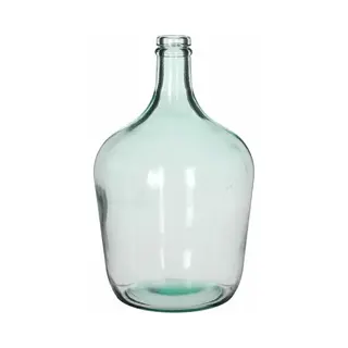 Mica Decorations Diego Flasche, Glass, Transparent, H. 56 Cm D. 40 Cm