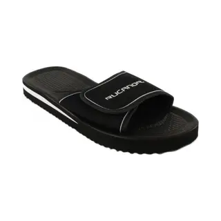 Rucanor Badslippers Santander Unisex Zwart Maat 36