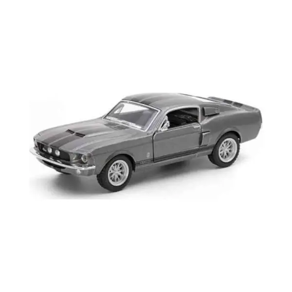 1967 Shelby Gt-500 (Grijs) (10 Cm) 1/36 Kinsmart {Modelauto - Schaalmodel - Miniatuurauto} thumbnail