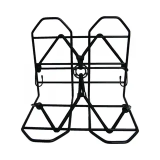 Vwp Bagagedrager Verbreder - Dragerverbreder - 28 X 25 Cm Zwart - Pakdrager