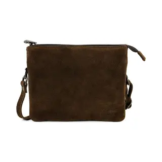Bear Design Marthe Suede Leren Schoudertas - Bruin