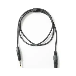 Dap Audio Microfoon Kabel - Female Xlr Naar Jack Mono - 1, 5m (Zwart)