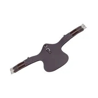 Horka Singel Met Buikflap Bruin-zilver - 125