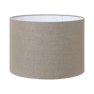 Light&Living Kap Cilinder LINEN50-50-38 Cm-donker