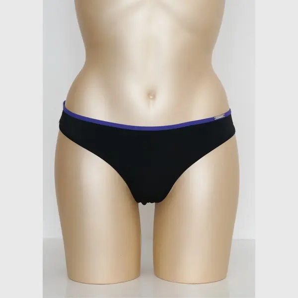Sapph - Pose - String - Zwart/paars - Maat Xl / 42 thumbnail