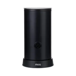 Moa Elektrische Melkopschuimer - 2-in-1 - Handige Melkschuimer - 240 Ml - Voor Cappuccino - Melkklopper - Zwart