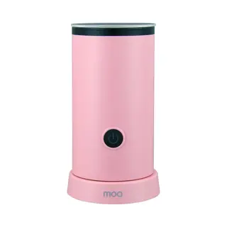 Moa Elektrische Melkopschuimer - 2-in-1 - Handige Melkschuimer - 240 Ml - Voor Cappuccino - Melkklopper - Roze