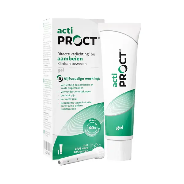 Actiproct Gel Voor Aambeien En Jeuk 30g thumbnail