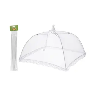 Huishoudkado.nl Vliegenkapje - 30 X 30 Cm -barbeque - Buiten Eten Vliegenbescherming -Set Van 1 Stuks