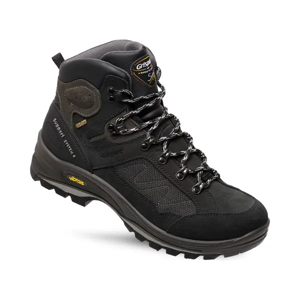 GriSport, Damen, Wanderschuhe, Everest Mid Unisex Wandelschoenen - Black (12835-03) (42), Schwarz thumbnail