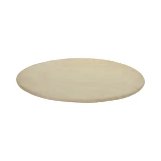Othmar Decorations Kaarsenbord/decoratie Schaal - Hout - D35 X H2 Cm