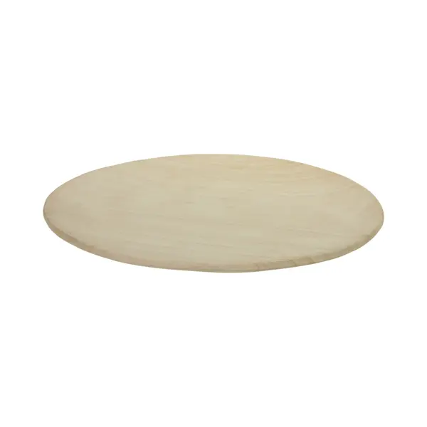 Othmar Decorations Kaarsenbord/decoratie Schaal - Hout - D35 X H2 Cm thumbnail