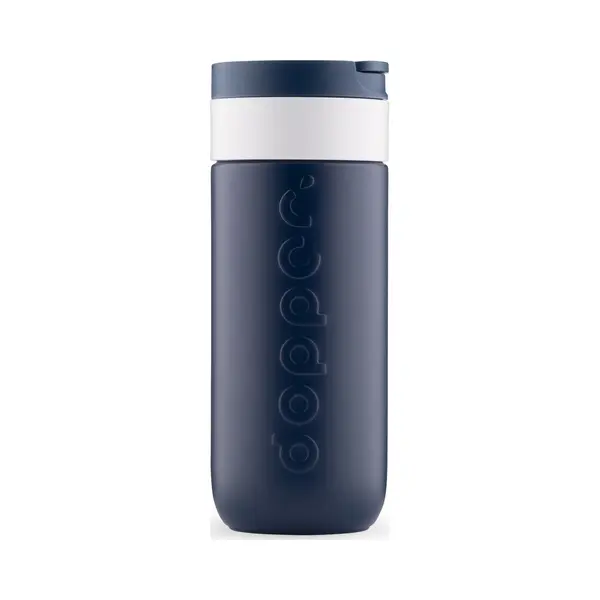Dopper Travel Mug Thermobecher 400 Ml Breaker Blue - Auslaufsicherer Isolierbecher Für Kohlensäurehaltige Getränke, 6h Warm / 20h Kalt, 90% thumbnail