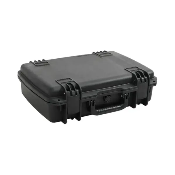 VidaXL - Beschermende - Materiaalkoffer - 27x24, 6x12, 4 - Cm - Zwart thumbnail