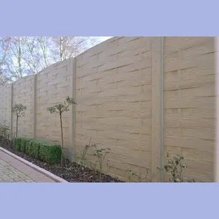Intergard Beton Schutting Weavestone Enkelzijdig 200x231cm
