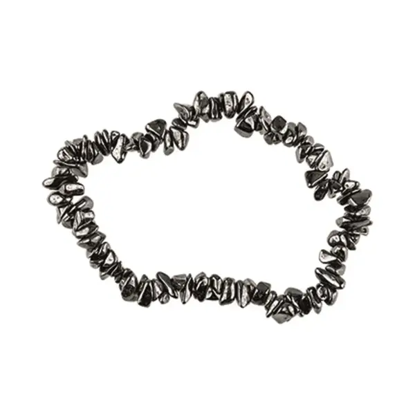 Ruben Robijn Edelstenen Armband Hematiet - Heft Blokkades Op thumbnail