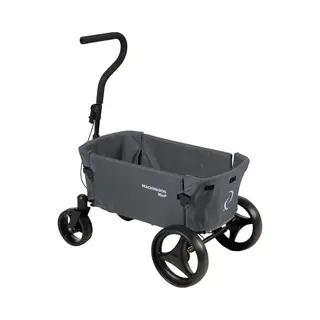 Compacte Opvouwbare Bolderkar - Donkergrijs - Beachwagon Mini®