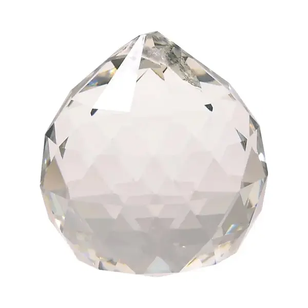 Yogi & Yogini Meditation Regenboogkristal Bol Transparant Aaa Kwaliteit Grootst - 1 Stuk thumbnail