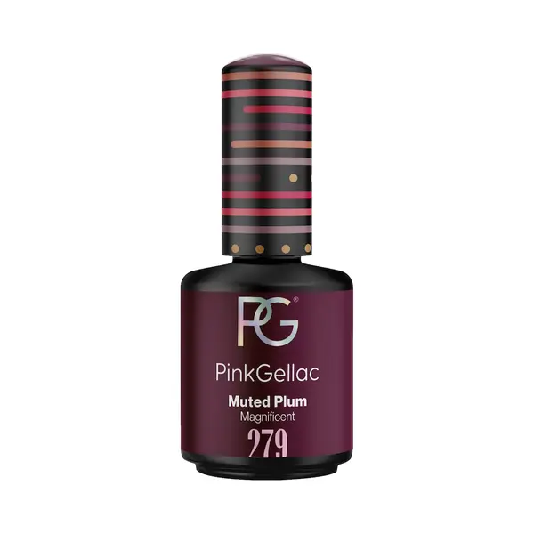 Pink Gellac Uv Gel Nagellack - 279 Muted Plum 15 Ml - Lang Anhaltend Uv Nagellack Violett - Gel Uv Für 14 Tage Nägel In Salonqualität - Made In thumbnail