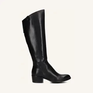 Omoda Badias Laarzen - Leer - Dames - Zwart - Maat 37