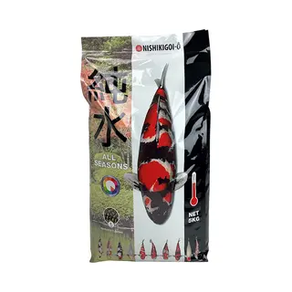 Nishikigoi-Ô All Season 6 Mm 5kg Koi Voer Drijvend - Visvoer - Visvoer Vijver - Koi Voer - Vissenvoer - Visvoer Korrels