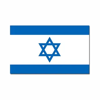Vlag Israel 90 X 150 Cm Feestartikelen - Israel Landen Thema Supporter/fan Decoratie Artikelen