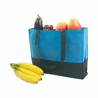 Boodschappentas - Blauw - 38 X 29 X 10 Cm - Groot - Draagtas - Strandtas