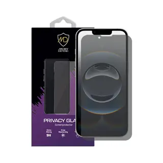 MobyDefend Screenprotector - Geschikt Voor IPhone 16e - Hd Privacy Glass Screensaver