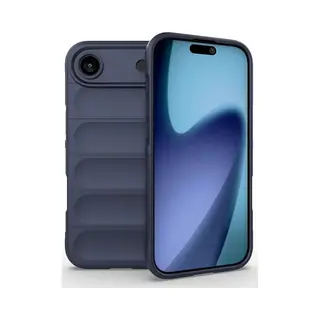 MobyDefend Hoesje - Geschikt Voor IPhone Air - Tpu Gripcase - Blauw