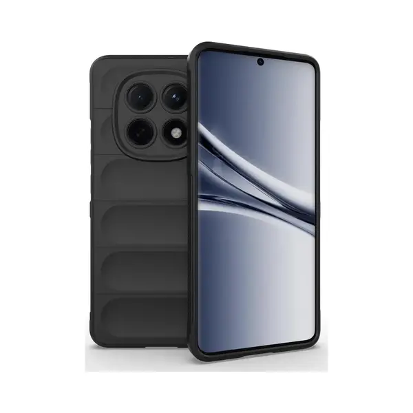 MobyDefend Hoesje - Geschikt Voor Xiaomi Redmi Note 15 5G - Tpu Gripcase - Zwart thumbnail