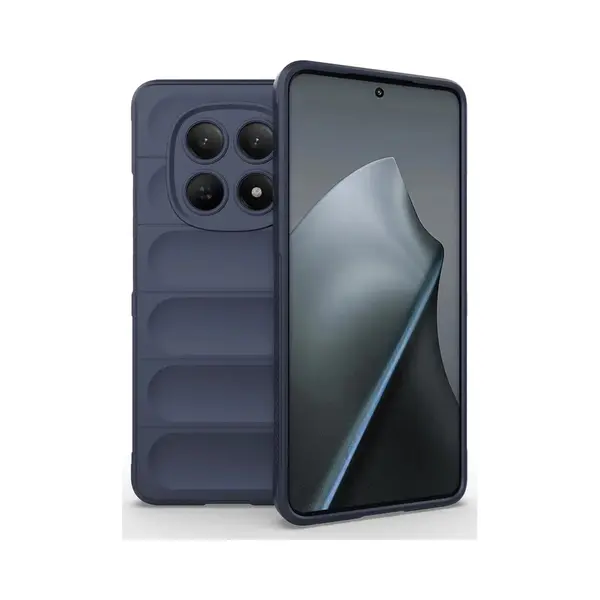 MobyDefend Hoesje - Geschikt Voor Xiaomi Redmi Note 15 4G - Tpu Gripcase - Blauw thumbnail