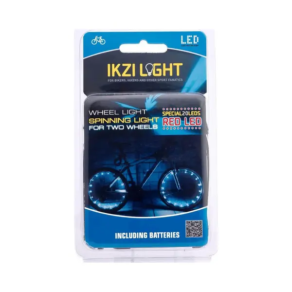 Ikzi Light Wielverlichting Ikzi Voor 2 Wielen - Rode Leds thumbnail