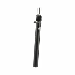 Post Moderne Zadelpen Verend 25, 4 X 300 Mm Aluminium Zwart