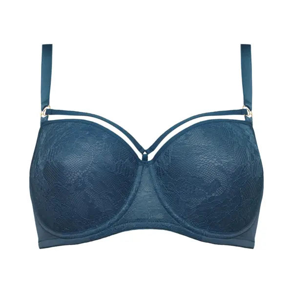 Marlies Dekkers – Space Odyssey – Bh Voorgevormd – 37450 – Teal Lace – Maat D75/90 thumbnail