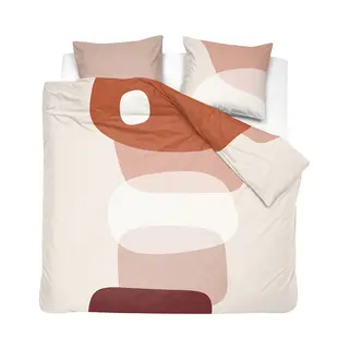 Cinderella Dekbedovertrek Kiezel Flanel - Naturel - 260x220