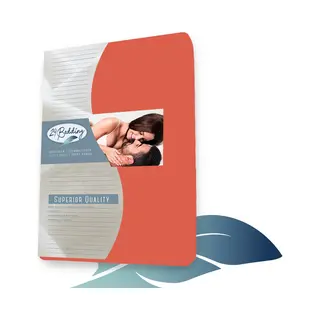 24-Bedding - Duopak 2 Stuks !! - Hoeslaken - Dubbel Jersey - 100% Katoen - 80x200 Cm - 30 Cm - Terra - Extra Zware Kwaliteit 200 Gr/m2