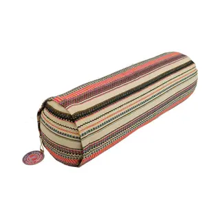 Yogi & Yogini Meditation Bolster Bohemian - Rond - 60x16 - Boekweit - Katoen - Meerkleurig