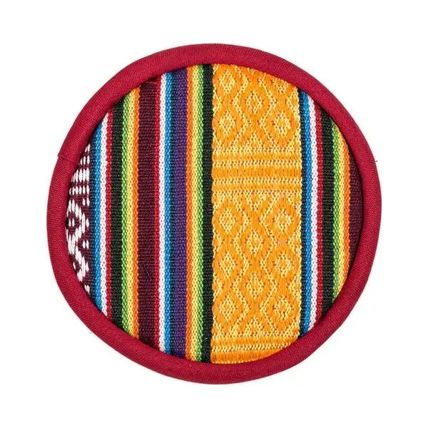 Yogi & Yogini Naturals Klankschaalkussen Plat Tribal Design thumbnail