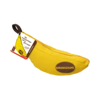 999 Games - Bananagrams - Woordspel - Gezelschapsspel - Ideaal Om Mee Te Nemen - Klein Cadeautje