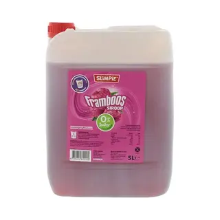 Slimpie Siroop Framboos 5 Liter