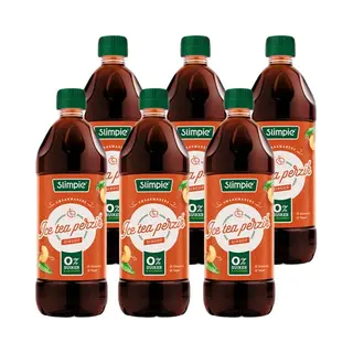 Slimpie - Eistee Pfirsich Limonaden-Sirup - 6x 650ml