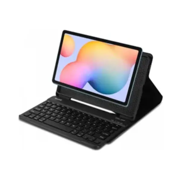 Buddi Zuna Beschermhoes Met Toetsenbord, Compatibel Met Samsung Galaxy Tab S6 Lite, Beschermhoes, Bluetooth 5.0, Met Penhouder, Afneembaar Magnetisch thumbnail