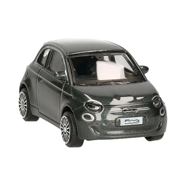 Bburago Modelauto/speelgoedauto Fiat New 500e - La Prima - Cabriolet - Zwart - 9 Cm - Schaal 1, 43 thumbnail